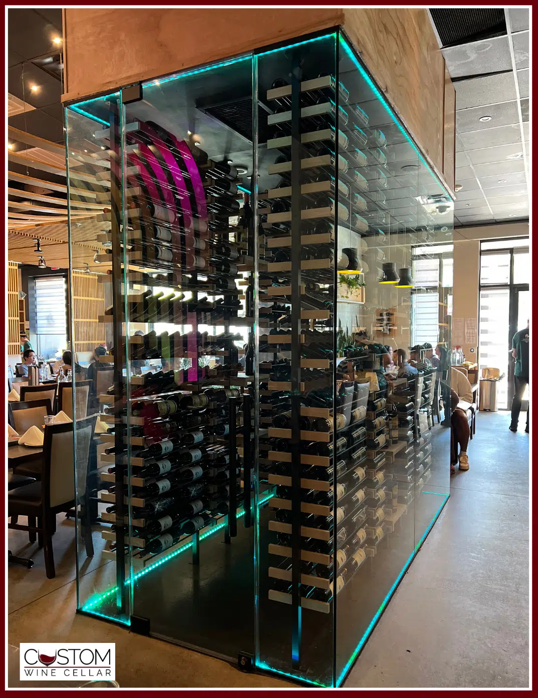 properly built commercial wine racks 