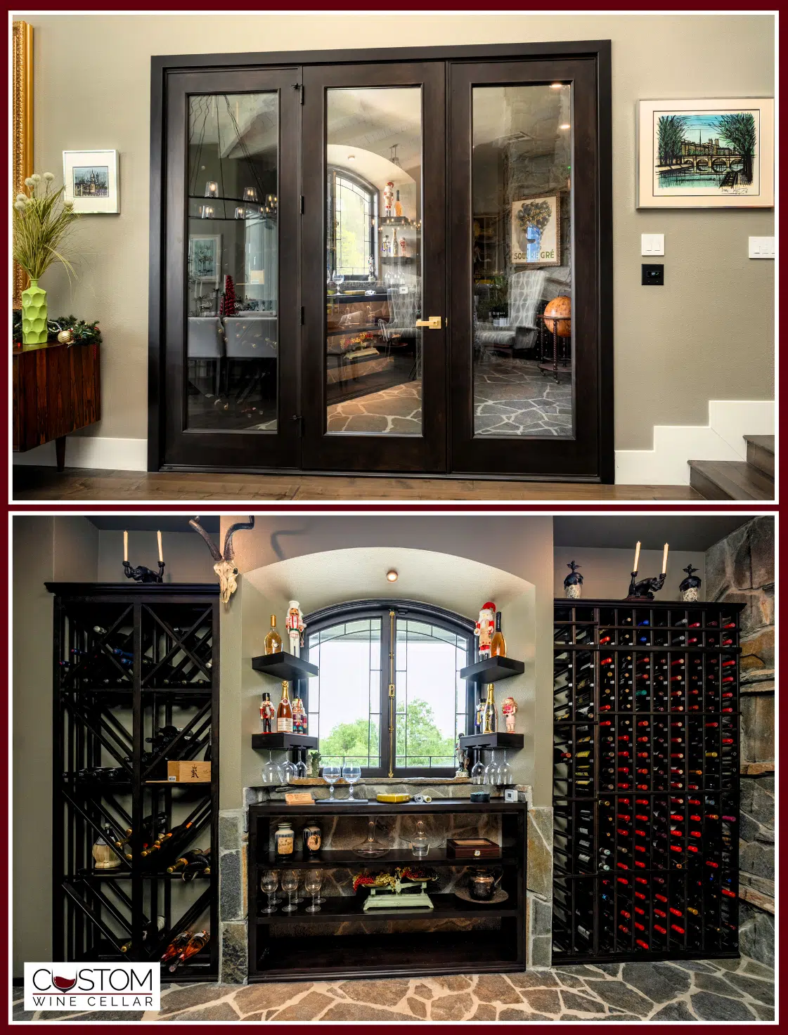 traditional home wine cellar designs