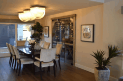 7 - Custom Wine Cellars Built in a Dining Area in California Custom Wine Cellars Built in a Dining Area in California
