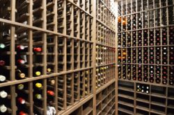 15 - Custom Wine Racks with Wooden Racking System in California Custom Wine Racks with Wooden Racking System in California