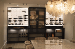 16 - Frameless Glass Wine Cellar Doors California Frameless Glass Wine Cellar Doors California