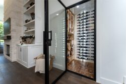34 - Custom Wine Display in Modern Racking