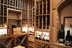 Traditional Wine Cellar Design for a Residential Wine Room in California