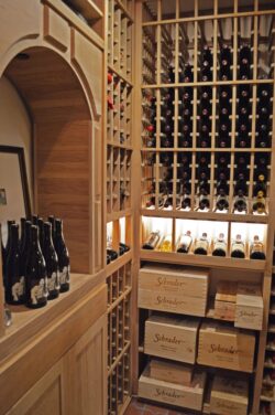 Wooden Wine Racking California