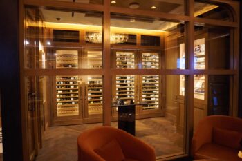 6 - Amazing Wine Cellar Lighting Installed in the Wine Cabinets at the Gaming Lounge Amazing Wine Cellar Lighting Installed in the Wine Cabinets at the Gaming Lounge