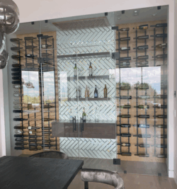 3 - Modern Wine Cellar Racking in Dana Point, Orange Country Modern Wine Cellar Racking in Dana Point, Orange Country