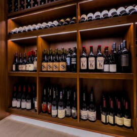 Spacious bin storage units are versatile. In our commercial wine racks, they can be used to. store either crates or bottles (in a vertical position).