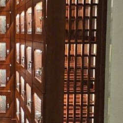 These commercial wine locks are designed with proper ventilation channels so cool air can pass through easily.