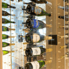 (9) We custom-build our cable wine racks to accommodate the available space of our clients. These cables, though thin, have industry-level strength to keep your collection safe.