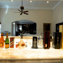 (14) Imagine entertaining your guests from this point of view! This glass wine cellar + bar idea was an investment worthwhile.